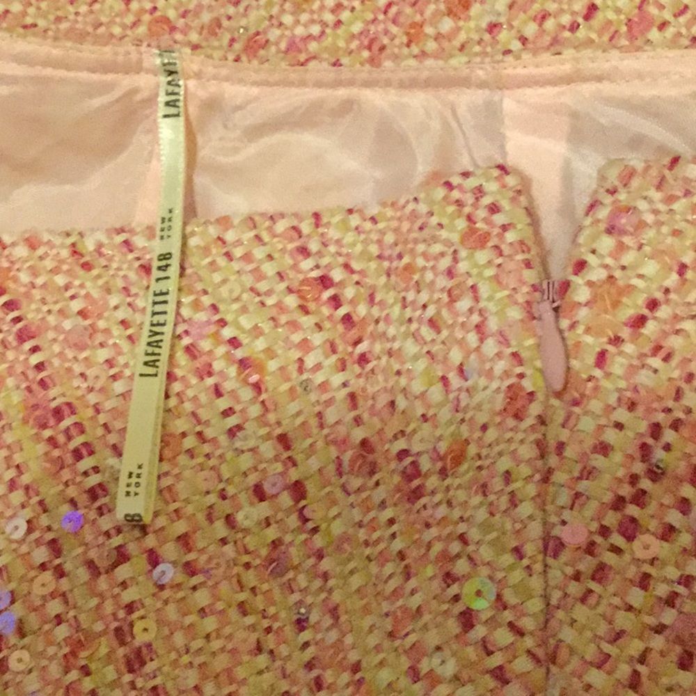 Lafayette 148 New York Women's Skirts pink… - Picture 6 of 8